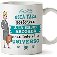 MUGFFINS Abogada Tazas Originales de café y Desayuno para Regalar a Trabajadores Profesionales - Esta Taza Pertenece a…